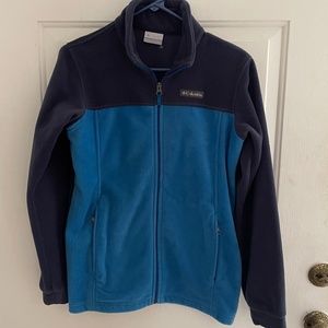 Columbia Boys' Steens Mountain Fleece Jacket size L  14-16